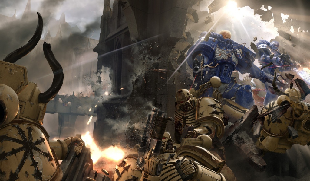 Битва ультрамаринов в игре Warhammer 40000