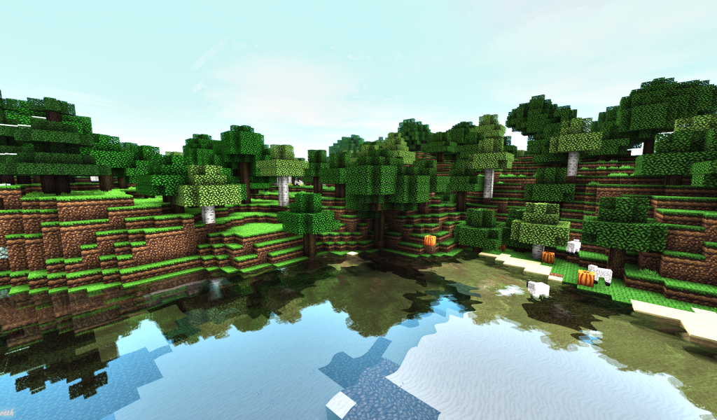 Растительность в игре Minecraft