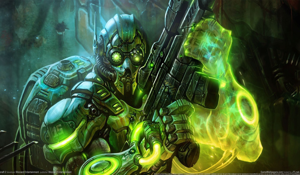 Воин андроид в игре Starcraft II