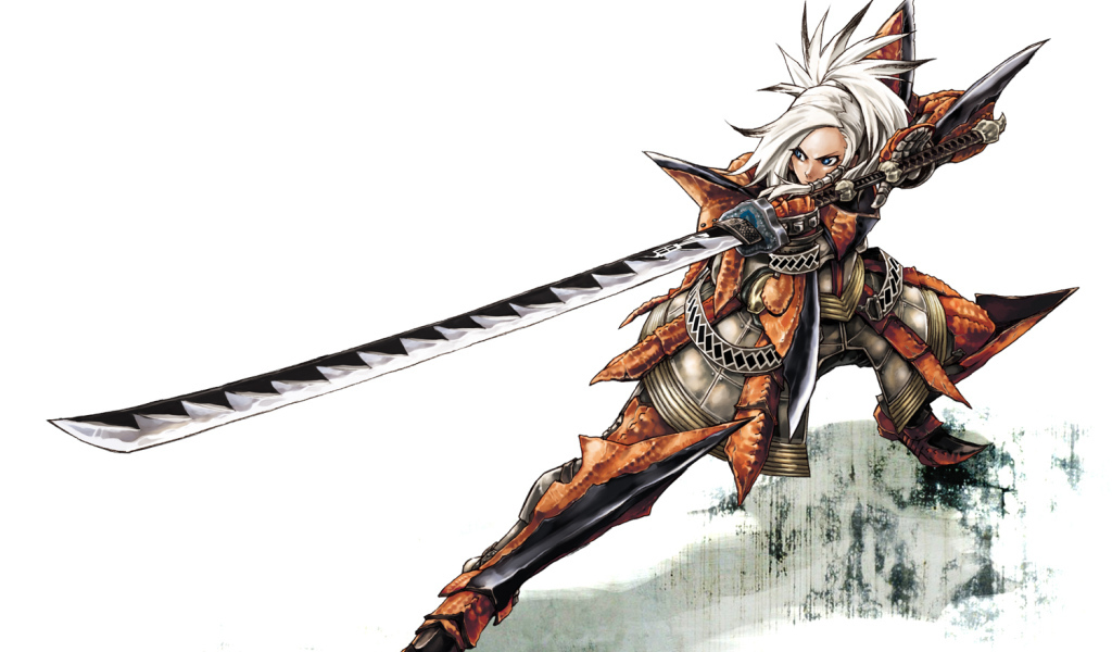 Воин из игры Monster Hunter