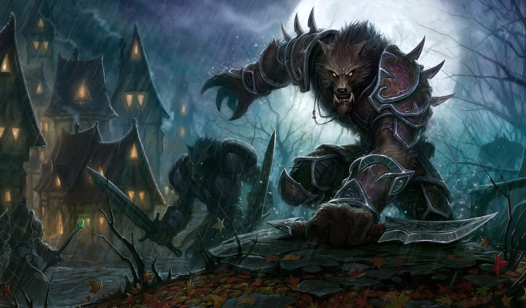 Оборотни из игры World of Warcraft
