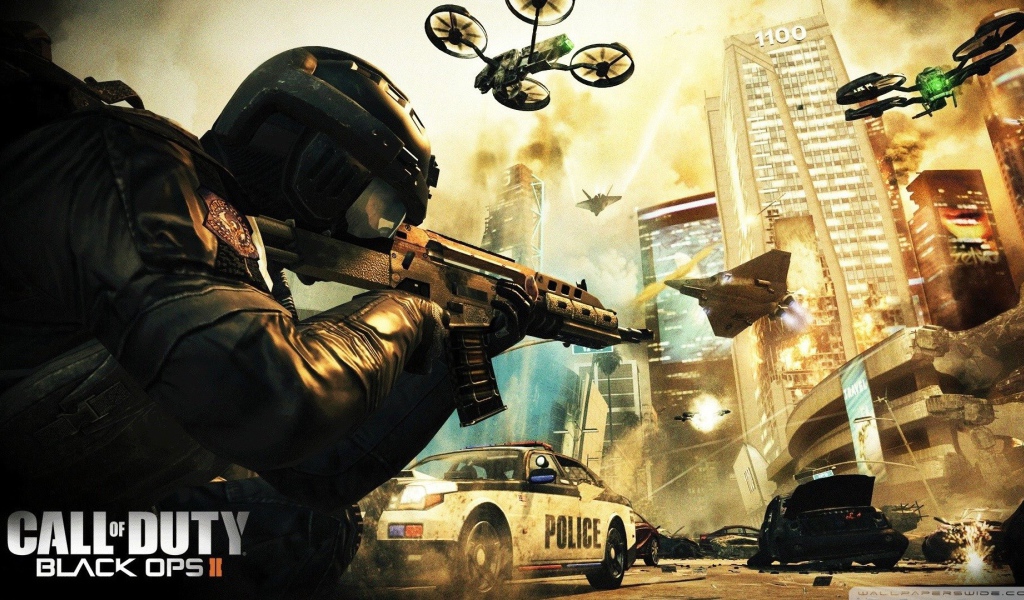 Мир игры Call of Duty Black Ops 2