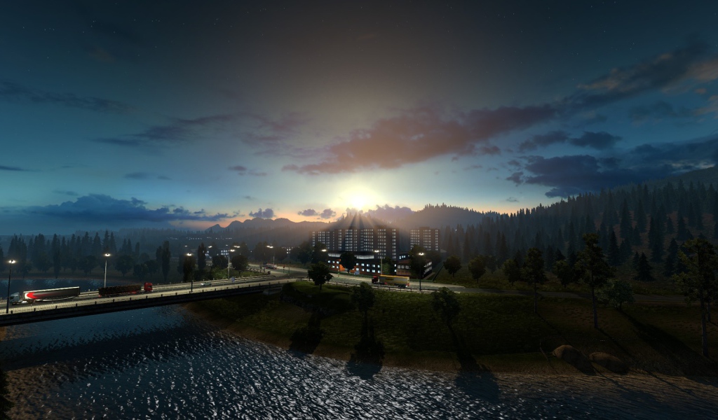 Мир игры Euro Truck Simulator 2