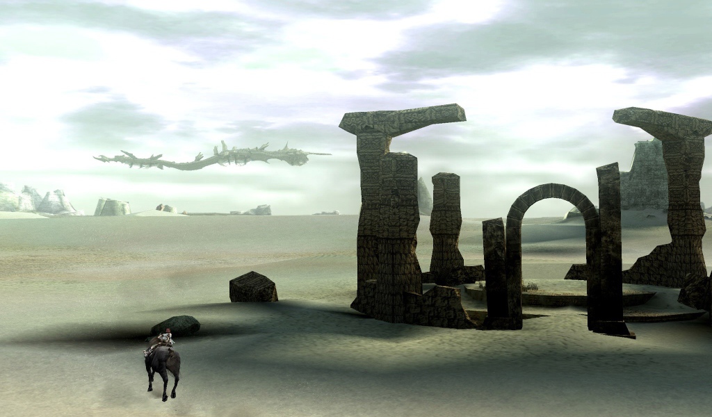 Мир игры Shadow of the Colossus
