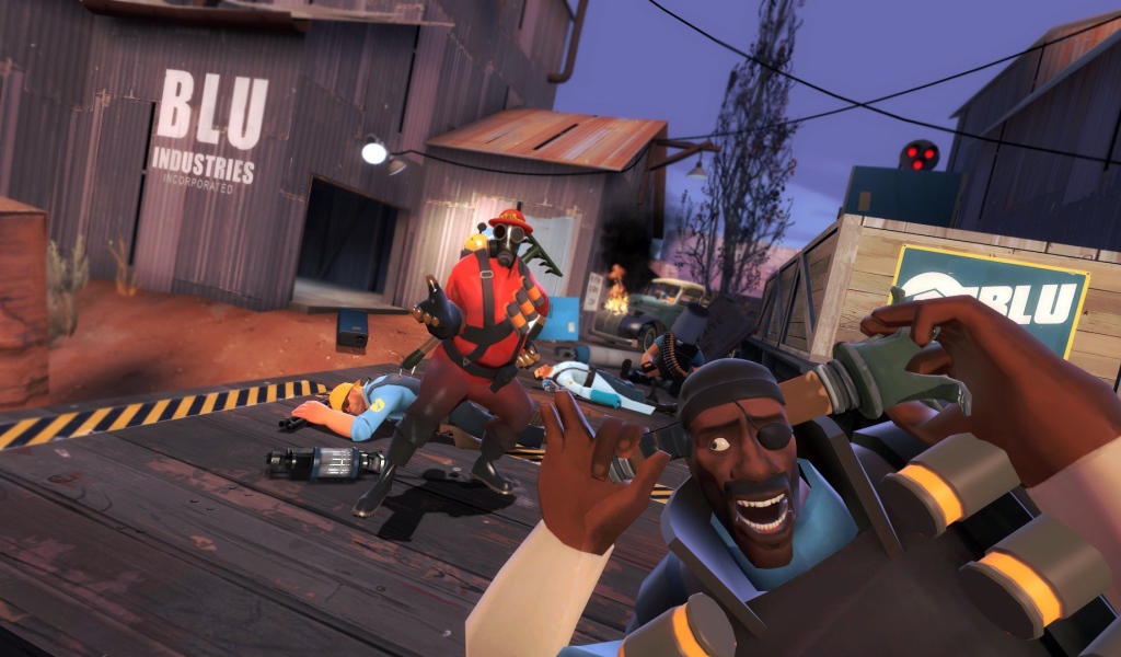 Мир игры Team Fortress 2