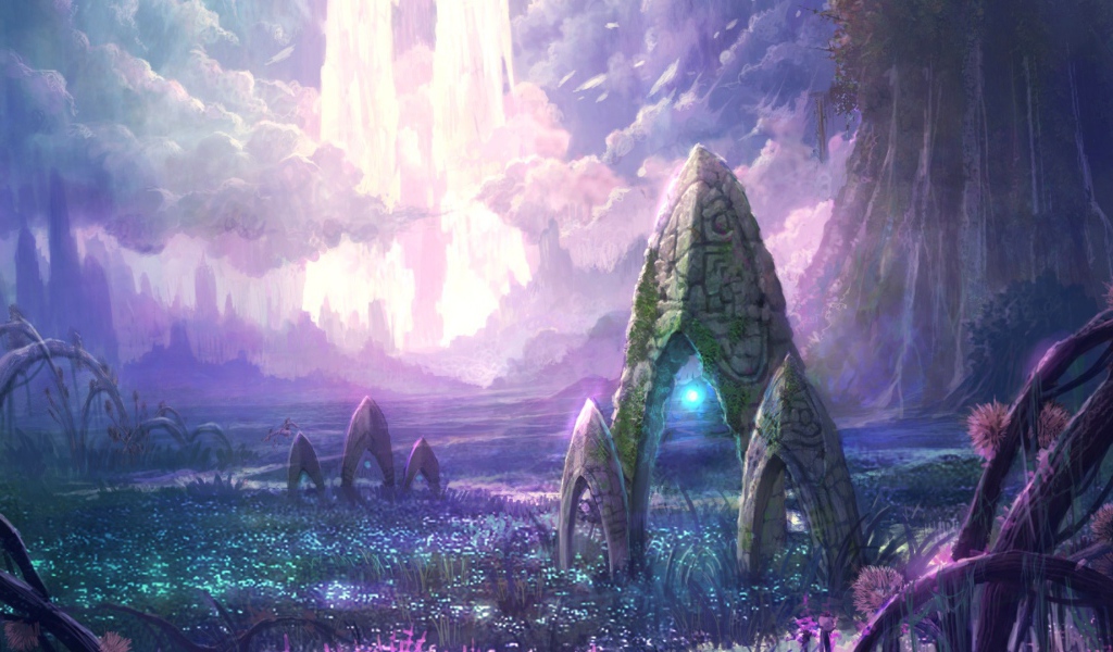 Мир видео игры Aion Online