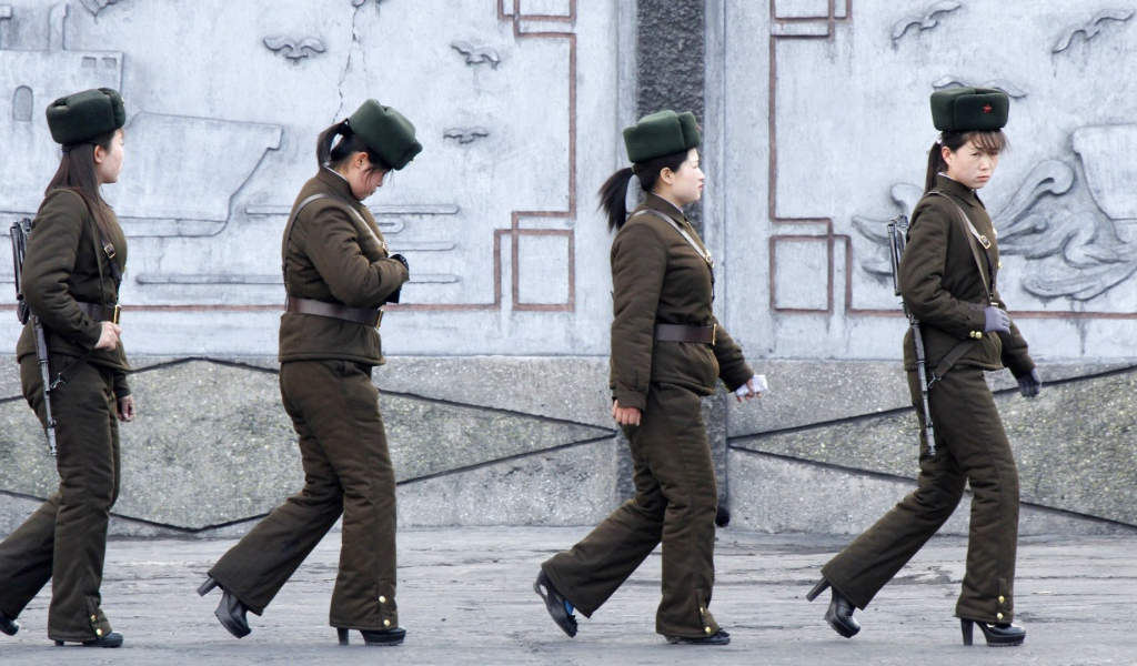 Девушки Северной Кореи