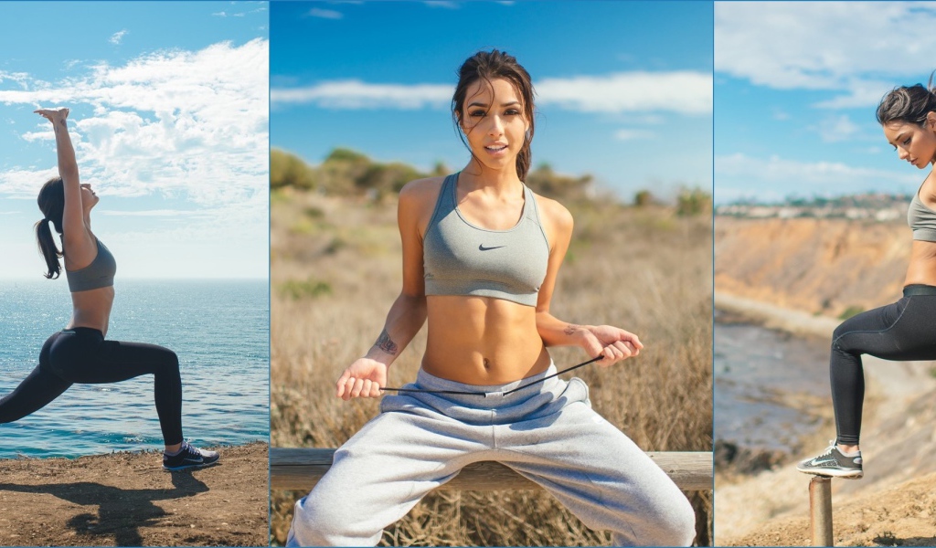 Модель на тренировке