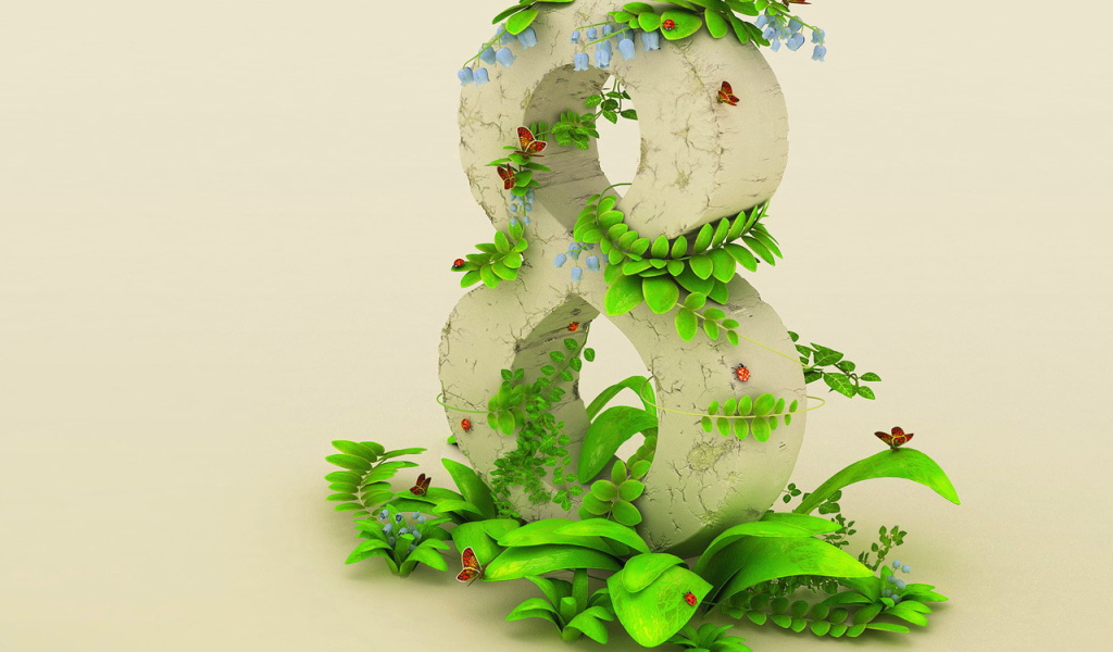 Зеленый Праздник 8 марта