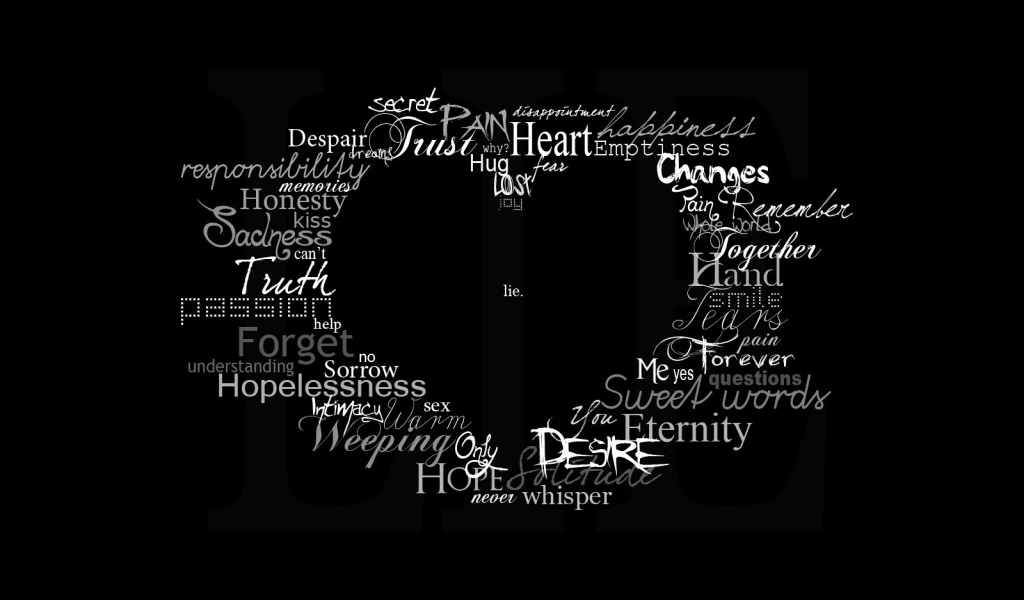 Слова, описывающие любовь