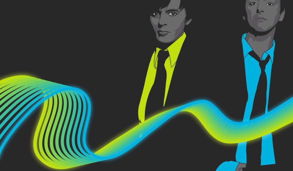 Сине желтый стиль