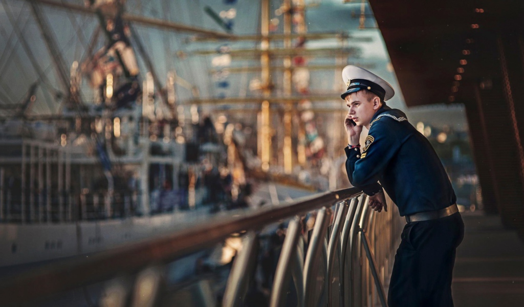 Юный русский матрос