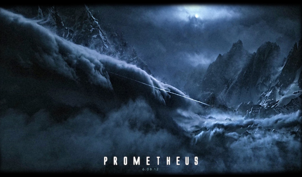 Чужая туманная планета в фильме Прометей