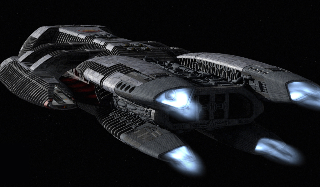Крейсер из сериала Звездный крейсер Галактика