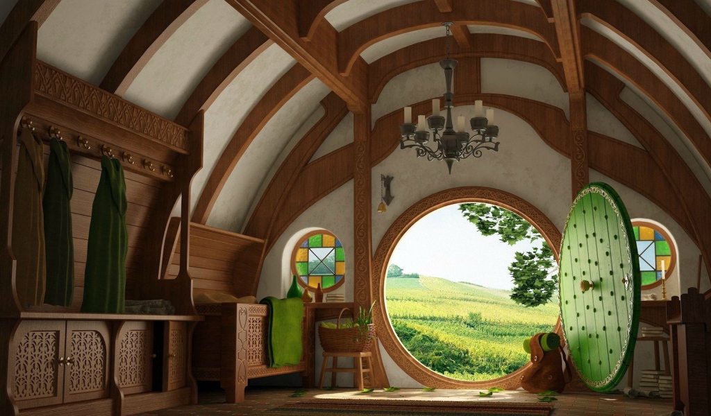 Мебель в жилище хоббита, Властелин колец