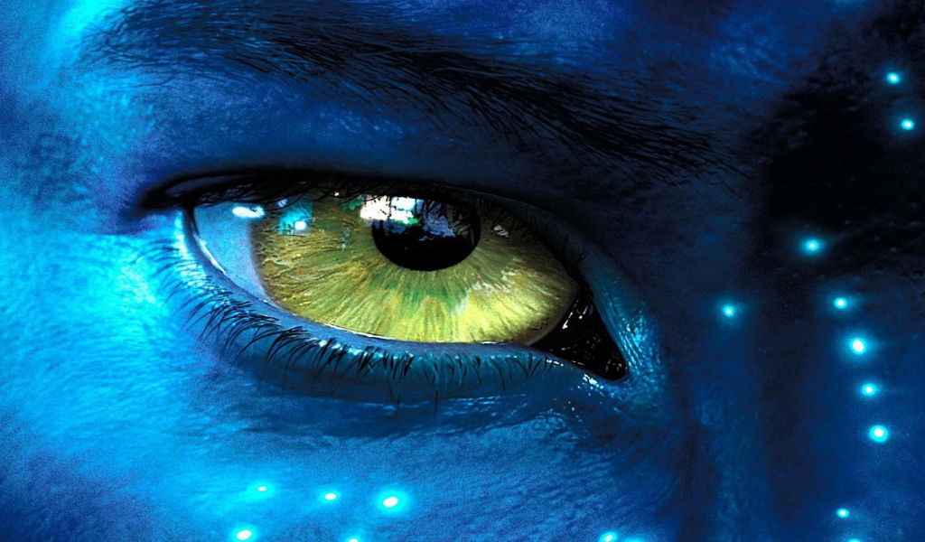 Зеленый глаз Аватара