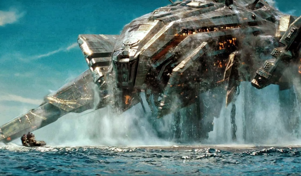 Робот в море из фильма Морской бой