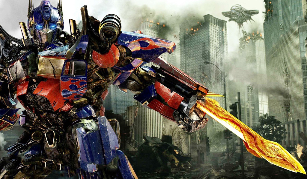 Робот с огненным мечом, фильм Трансформеры