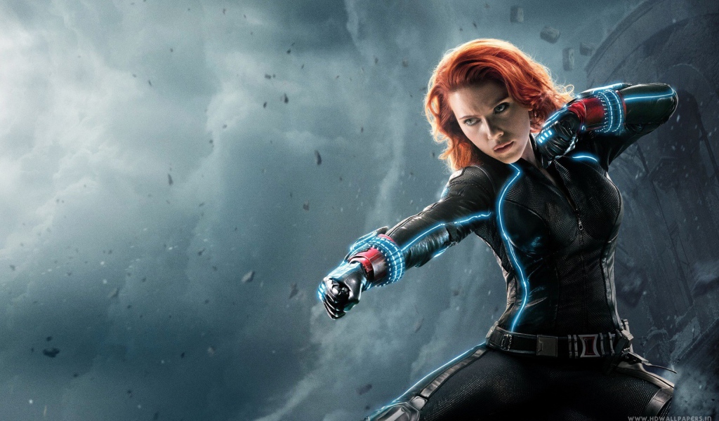 Скарлетт Йоханссон в фильме Мстители Эра Альтрона