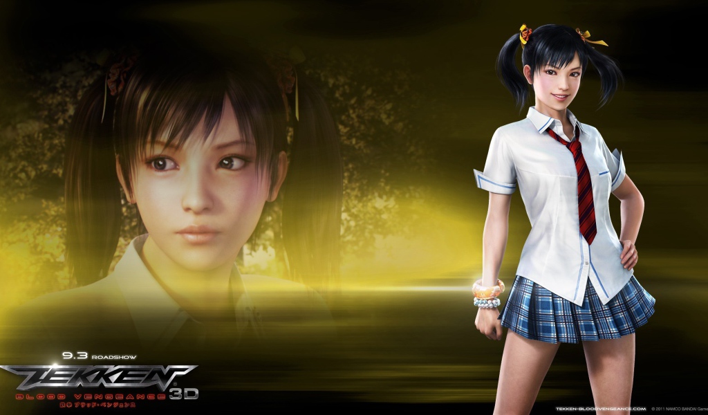 Школьница из фильма Теккен Кровная месть