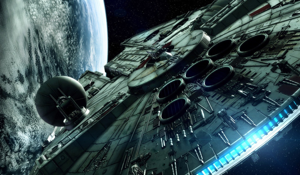 Корабль из Звездных войн Millenium Falcon