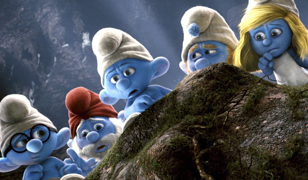 Смурфики из одноименного фильма