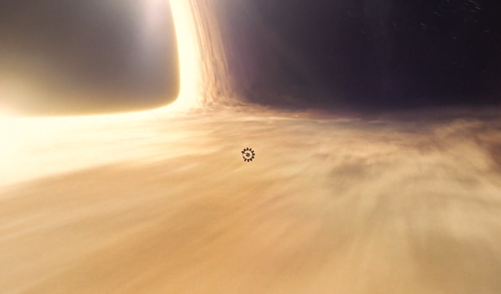 Космическая станция в фильме Интерстеллар