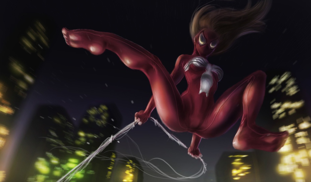 Человек паук девушка