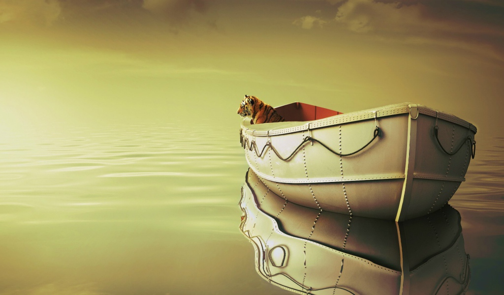 Кадр из фильма Жизнь Пи