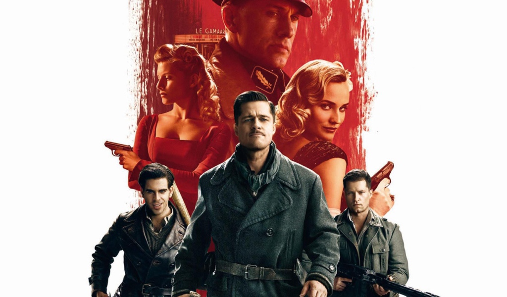 Герои фильма Бесславные ублюдки