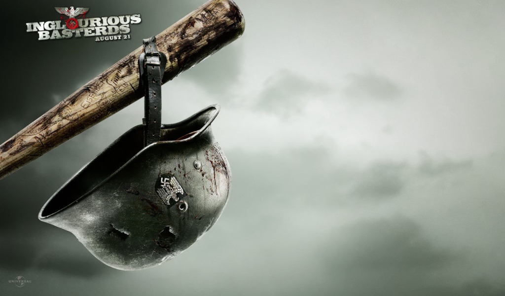 Постер знаменитого фильма Бесславные ублюдки