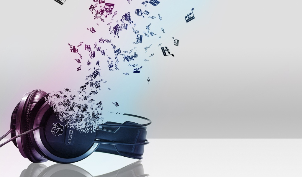 Наушники рассыпались на ноты