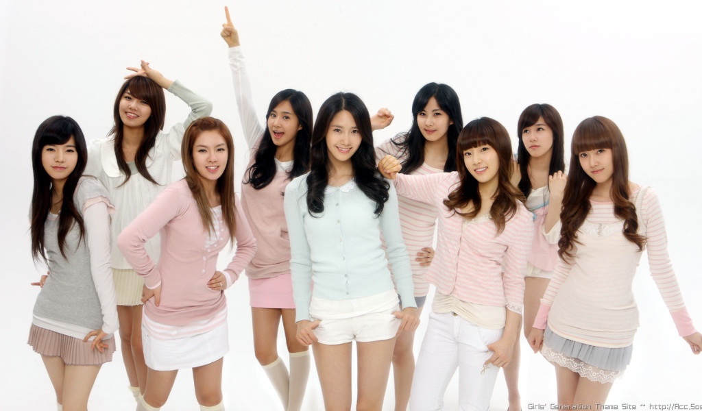 Корейская музыкальная группа Girls’ Generation