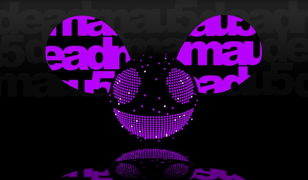 Сиреневый диджей deadmau5