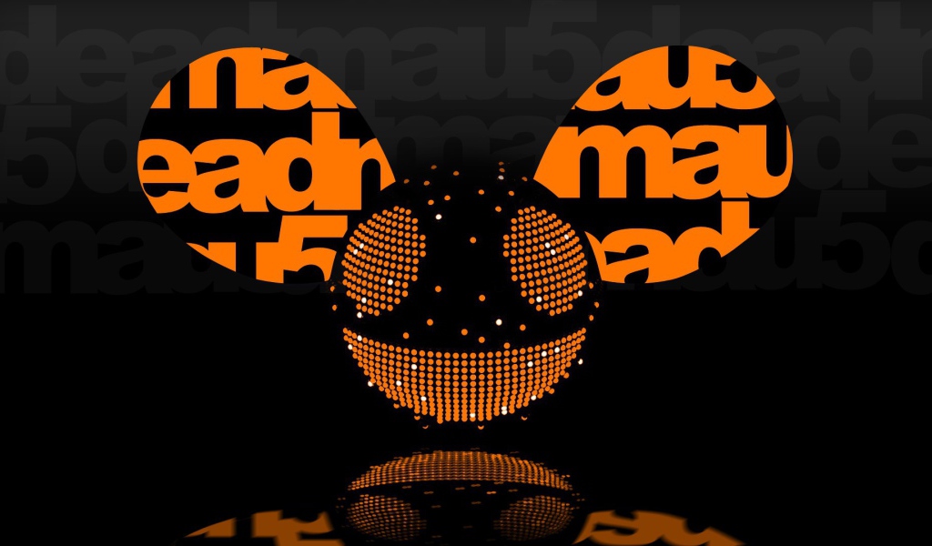 Оранжевый диджей deadmau5