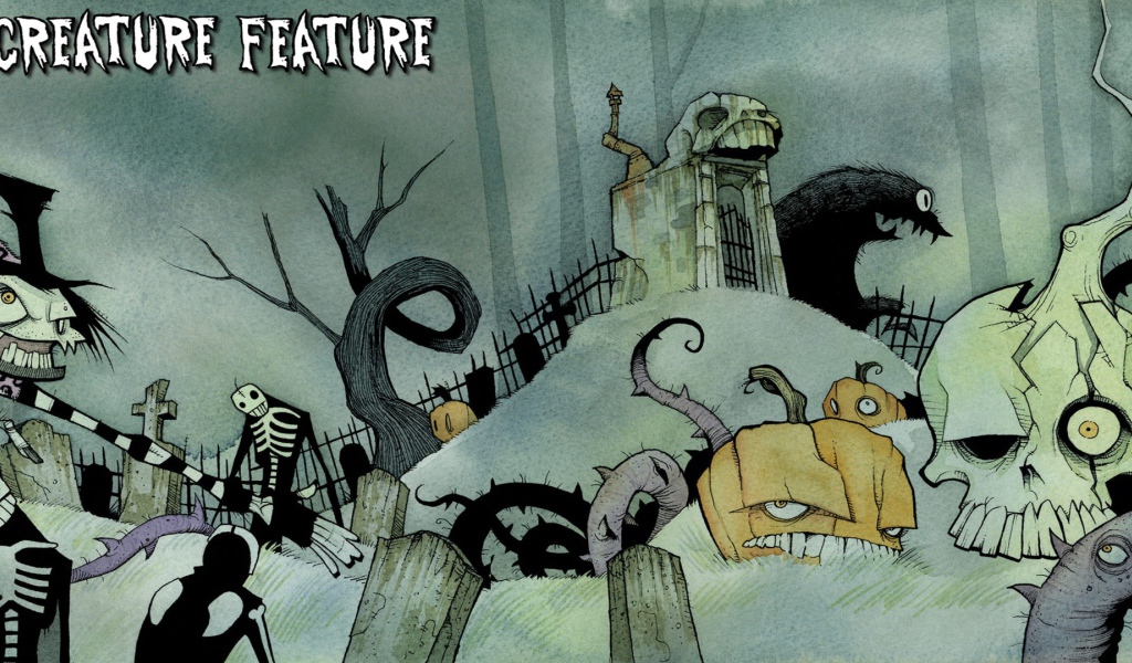 Постер музыкальной группы Creature Feature