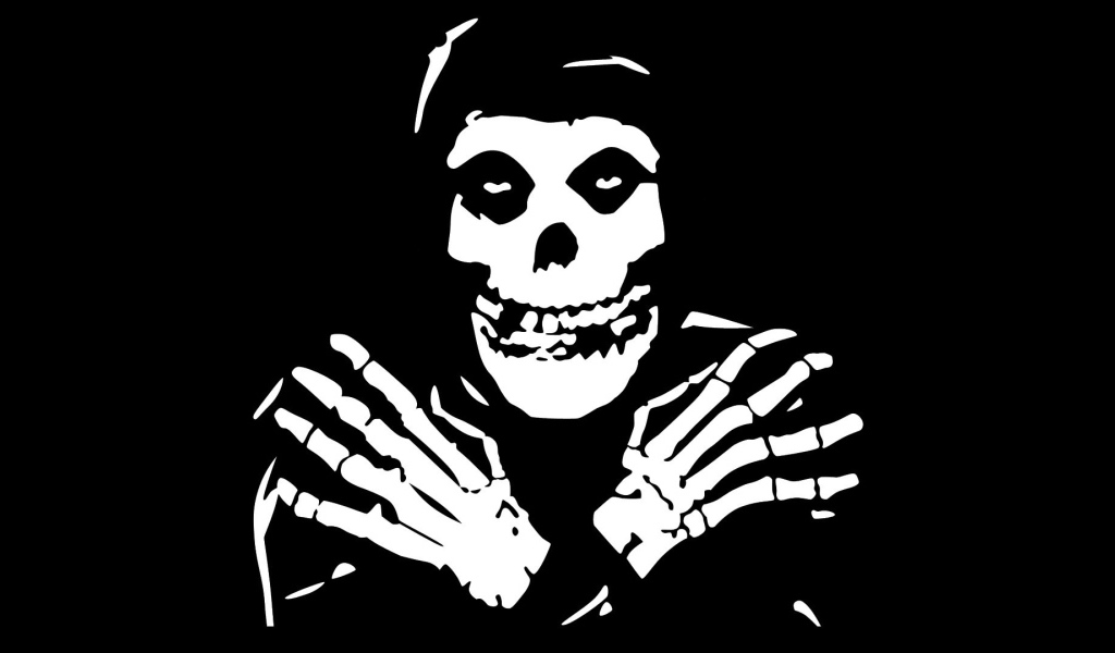 Постер рок-группы The Misfits