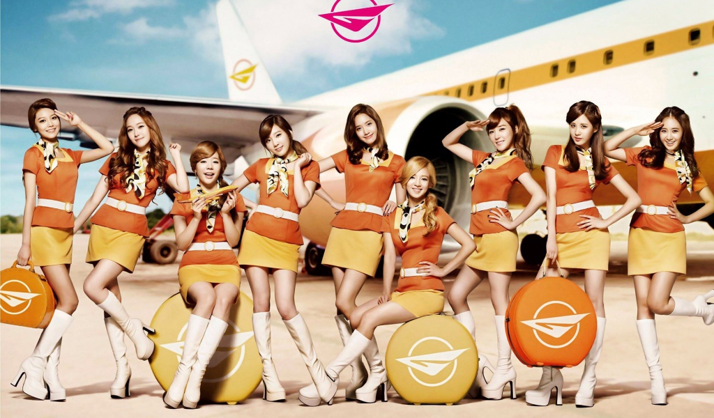 Девушки в оранжевой одежде, Girls’ Generation