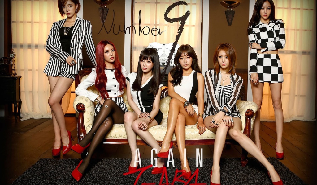 Музыкальная группа из Южной Кореи T-ara