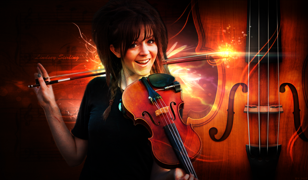 Скрипачка Линдси Стирлинг