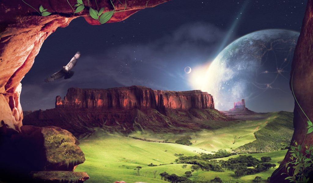 Ночь в каньоне