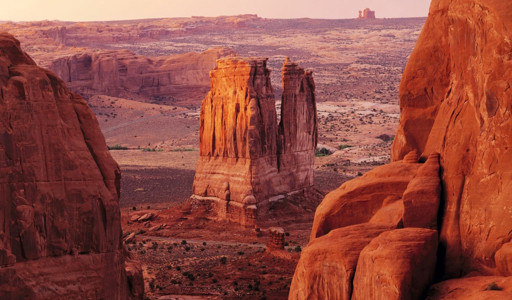 Скальные образования в штате Юта