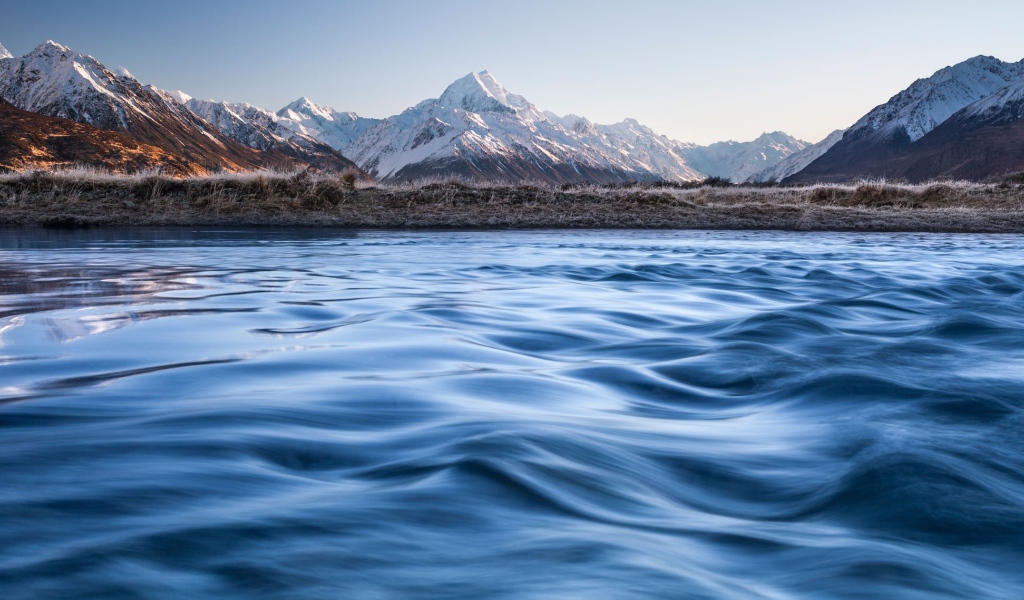 Волны горного озера