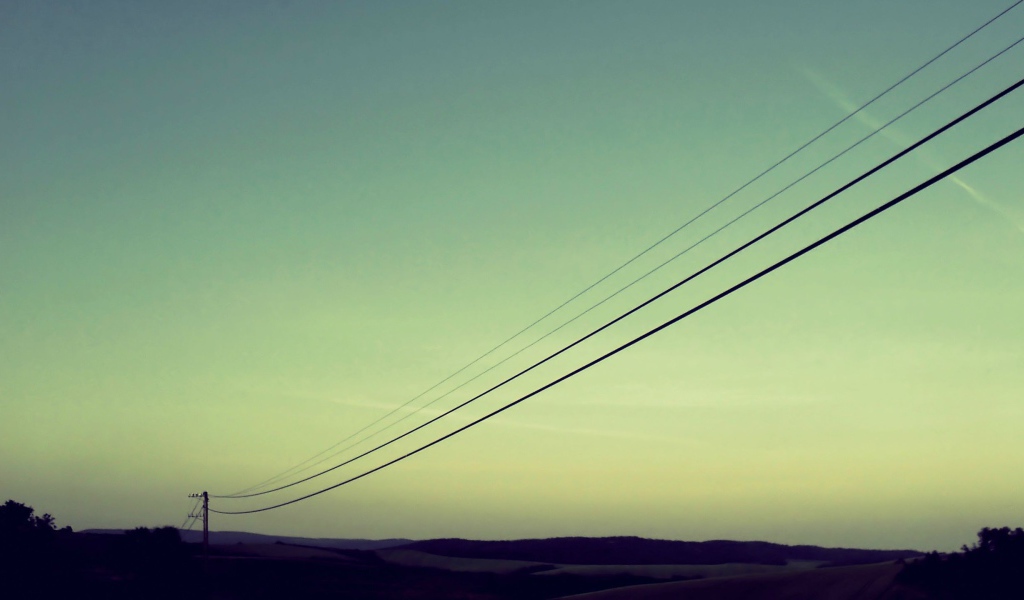 Провода линии электропередач