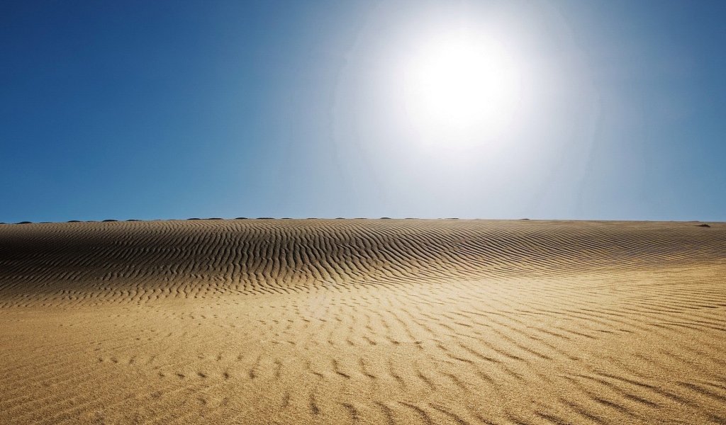 Бескрайняя мертвая пустыня