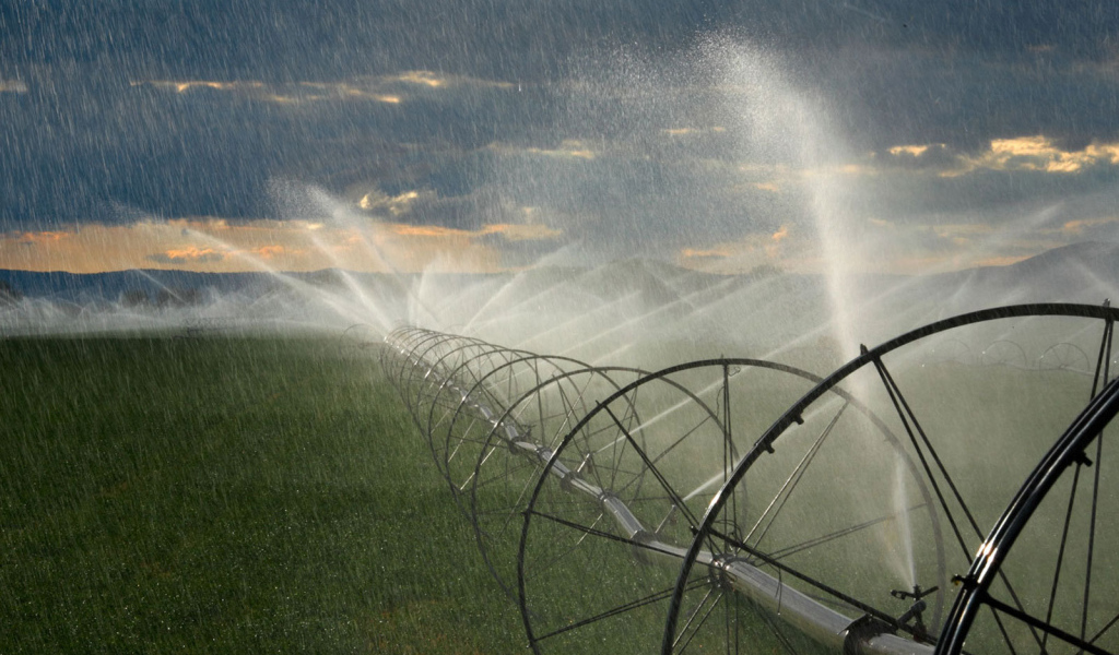 Орошение на полях