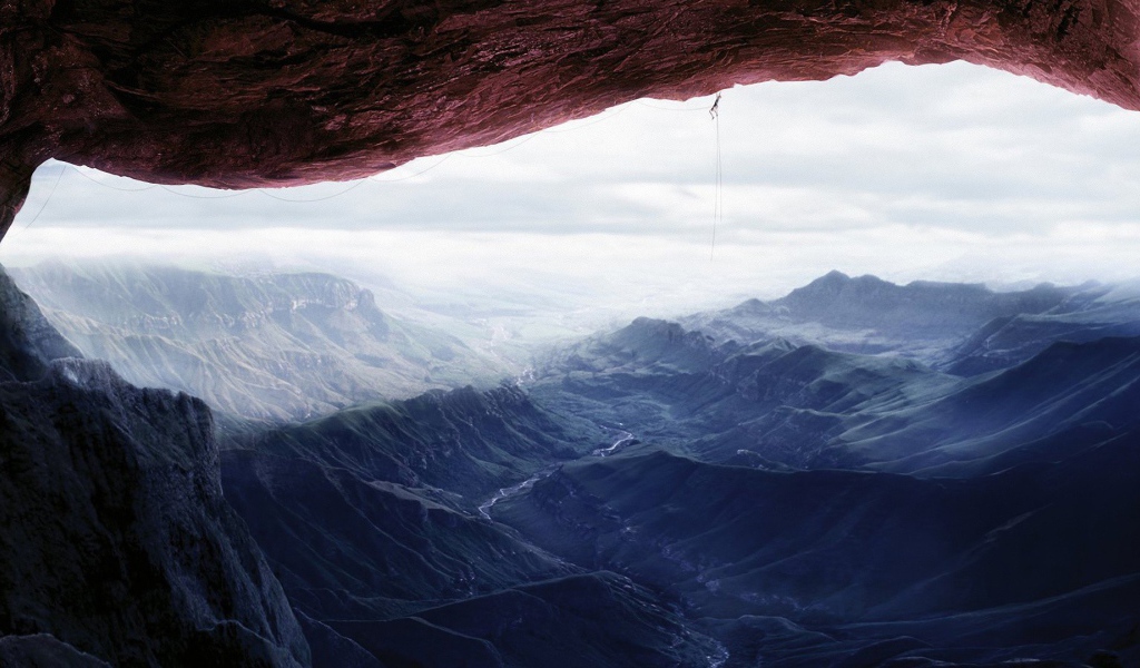 Захватывающий горный пейзаж