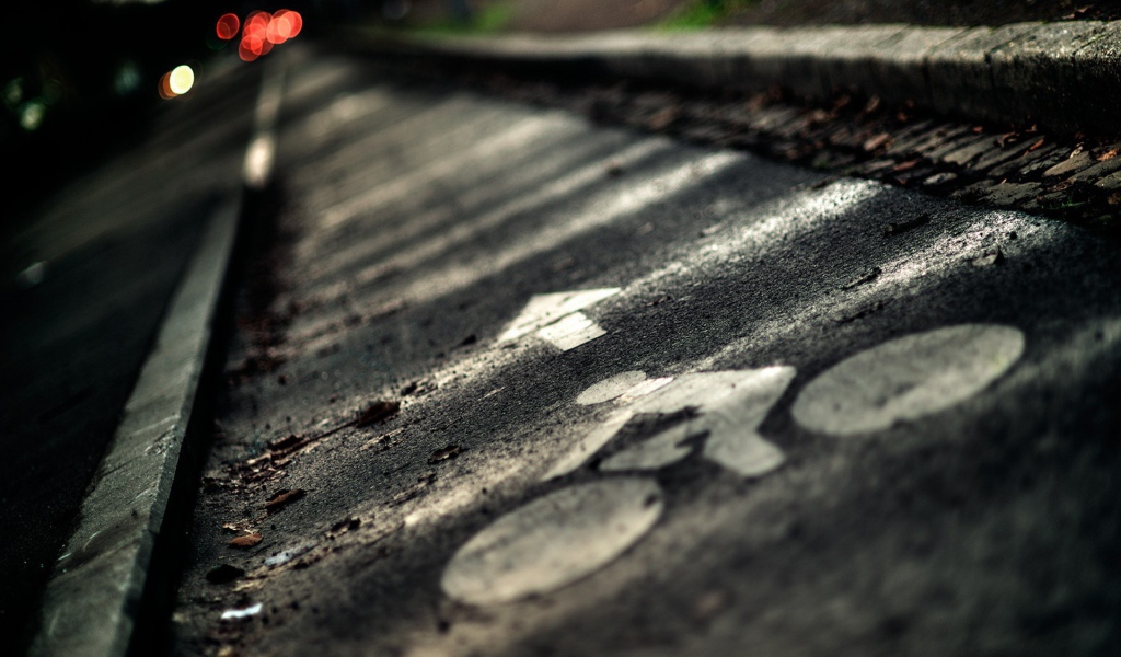 Дорожка для езды на велосипедах