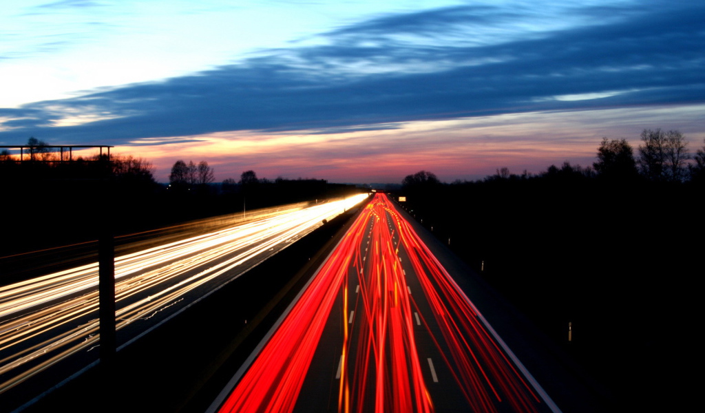 Следы ночной дороги