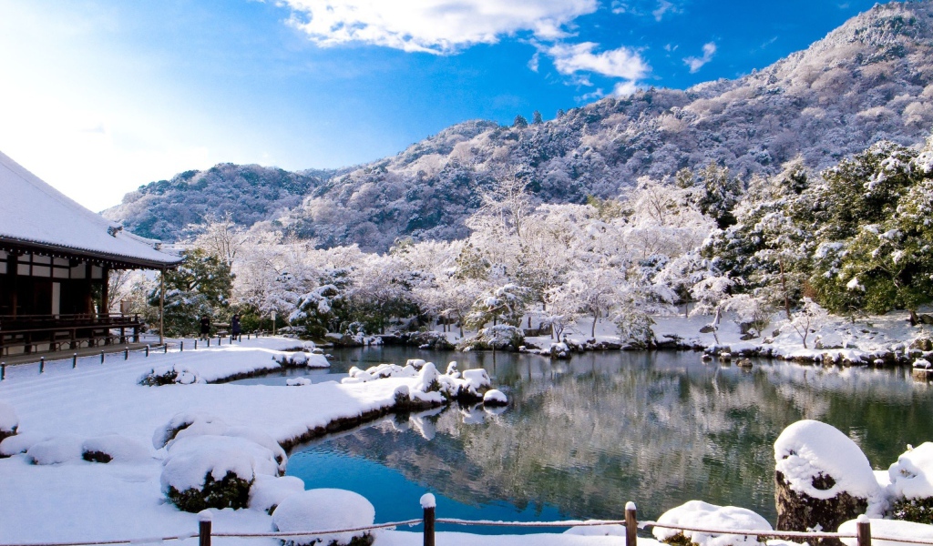 Теплая вода горного озера